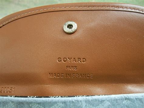 where is the serial number on a goyard bag|how to find a Goyard bag.